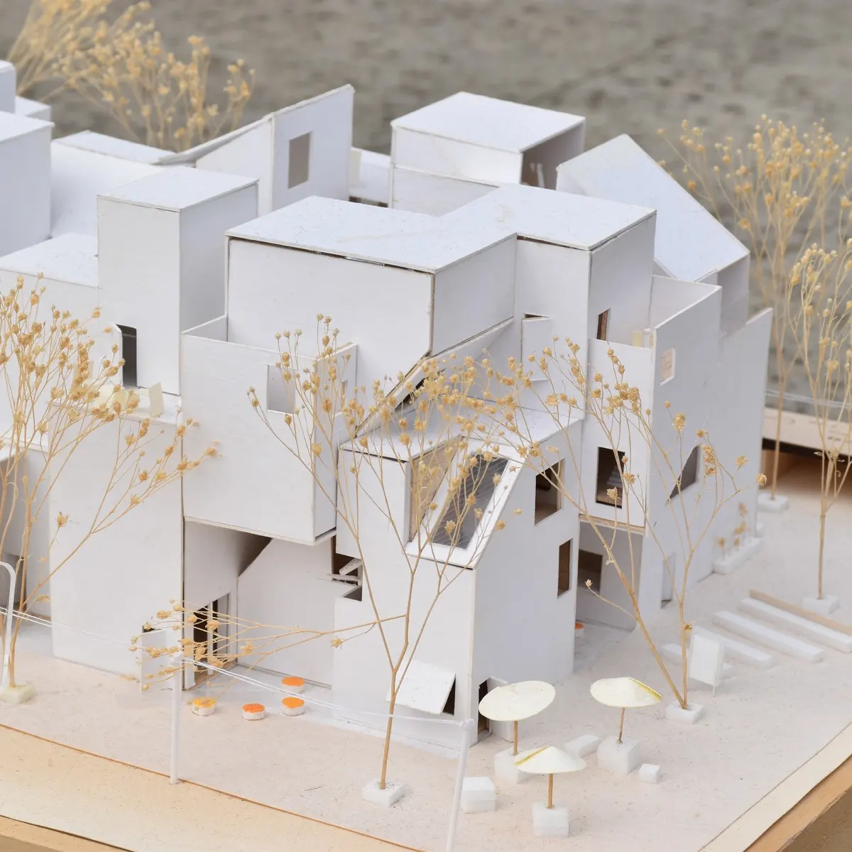House in Motion architectural model